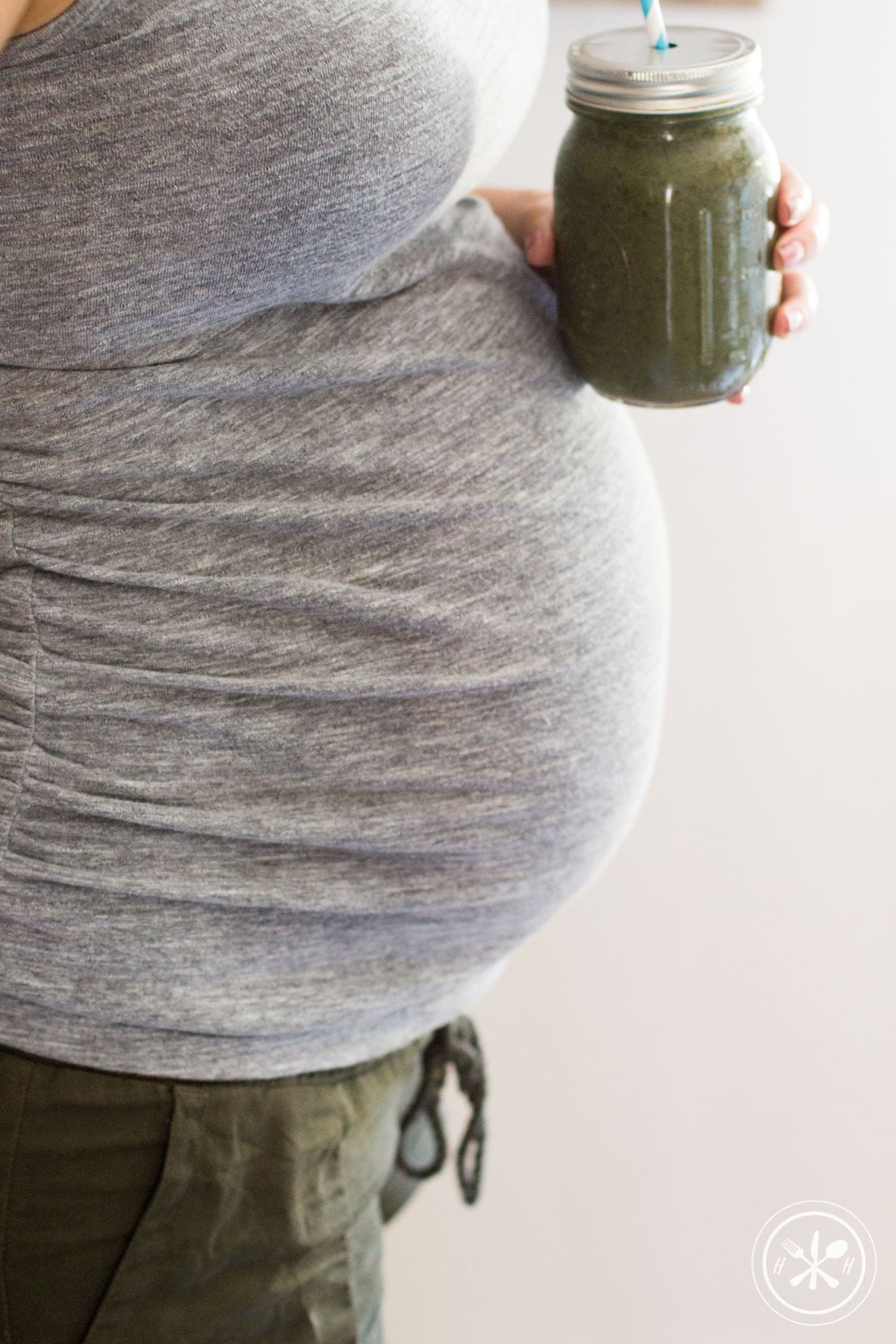 Pregnancy Smoothie Spinach Berry