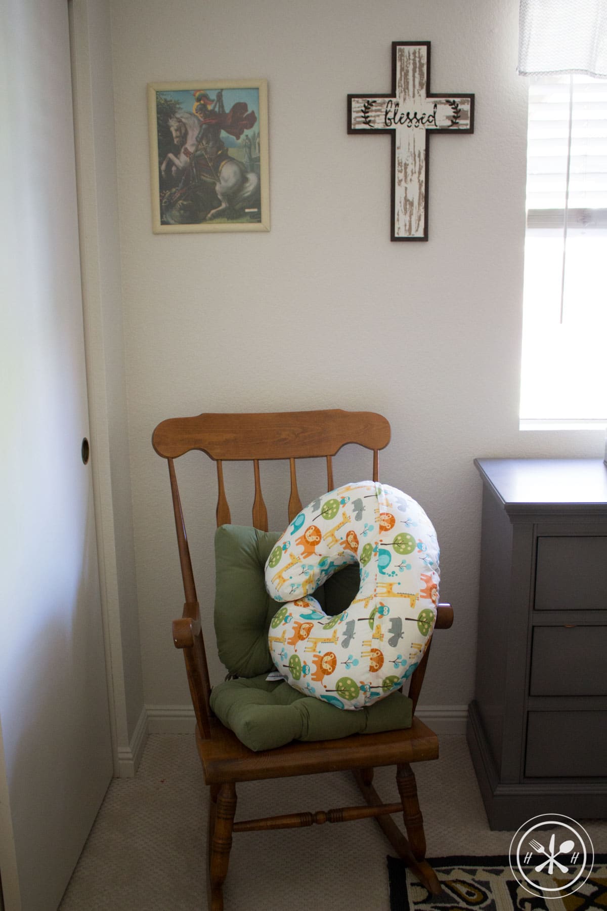 Safari Nursery Rocking Chair 