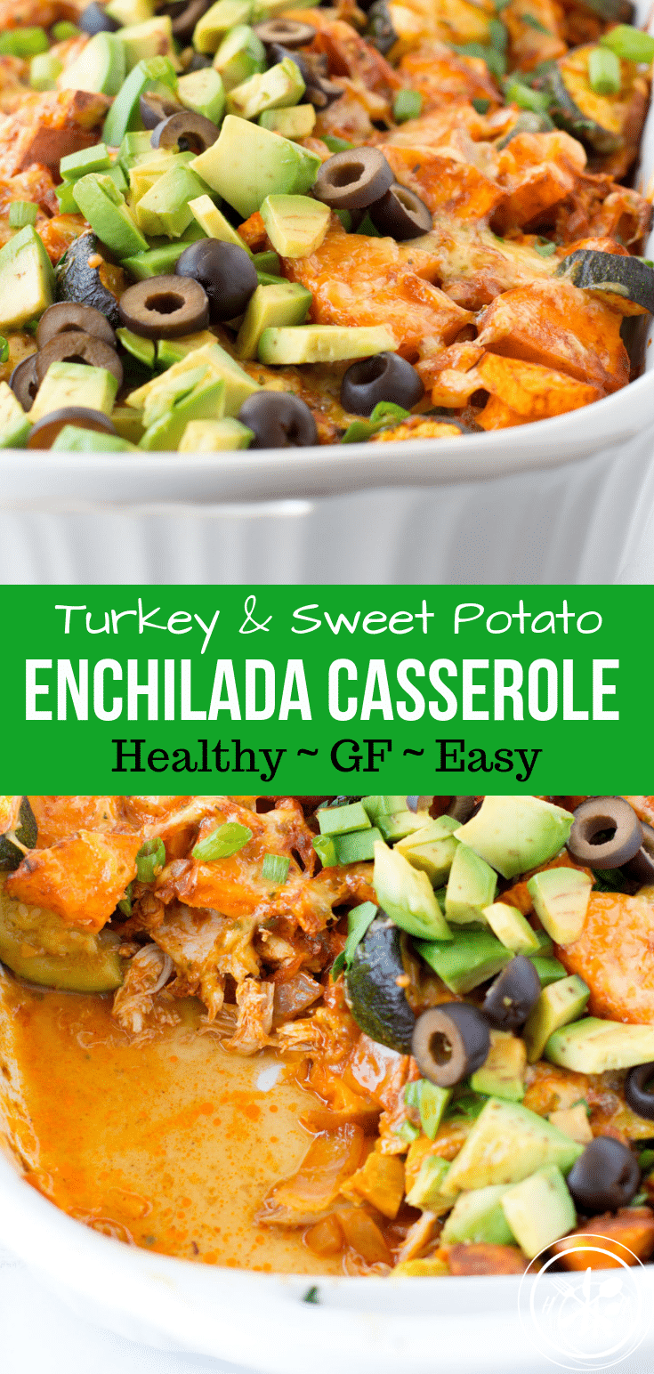 Sweet Potato Enchilada Casserole