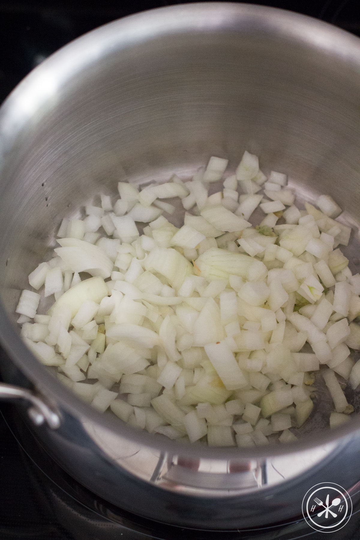 Onions in Pan