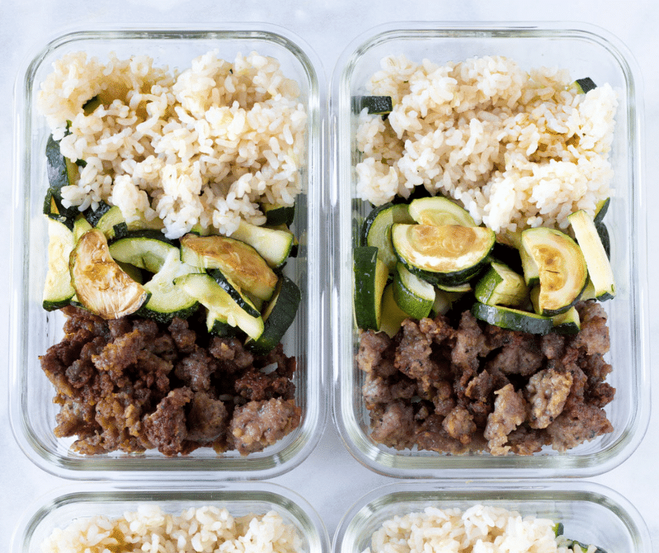 Breakfast or Lunch Sausage Meal Prep Bowls - Hungry Hobby