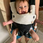 8 month old in ergobaby carrier