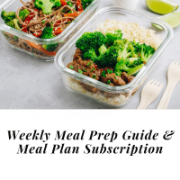 Weekly Meal Prep Guide & Meal Plan Subscription - Hungry Hobby