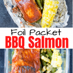 salmon foil packet