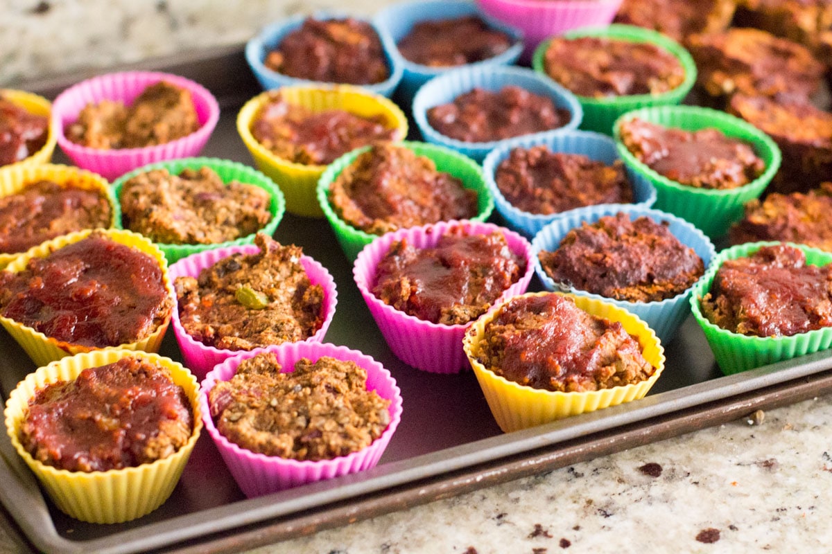 meal prep lentil muffins