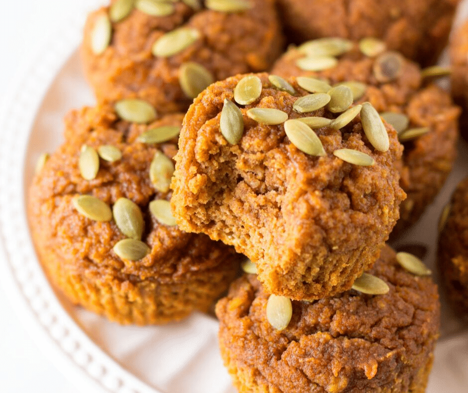 Healthy Pumpkin Muffins Hungry Hobby   Healthy Pumpkin Muffins FB 