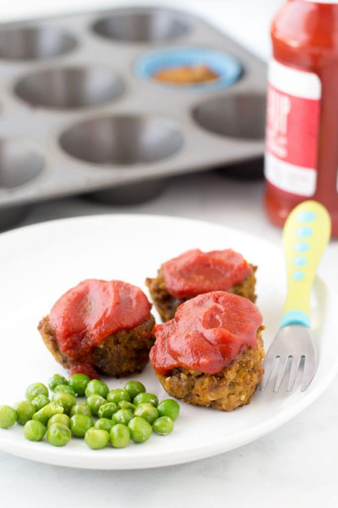 baby led weaning meatloaf muffin