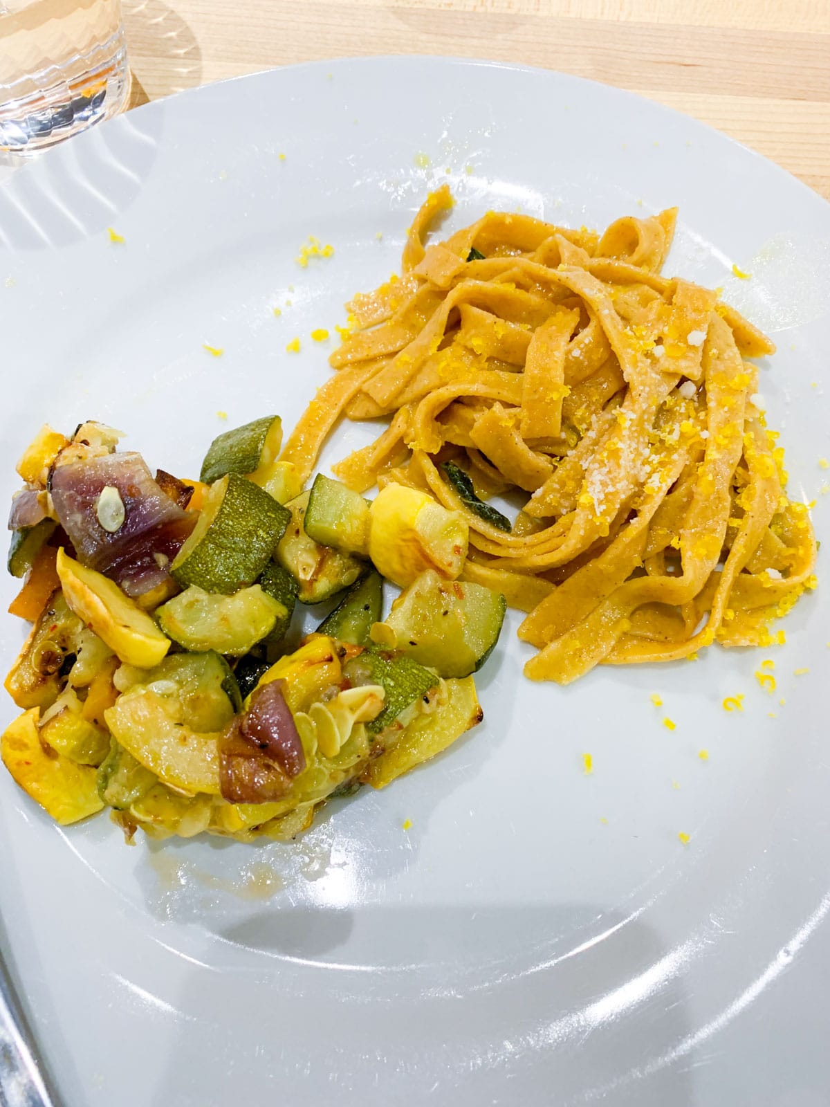 FNCE 2019 - egg nutrition center lunch =- pasta