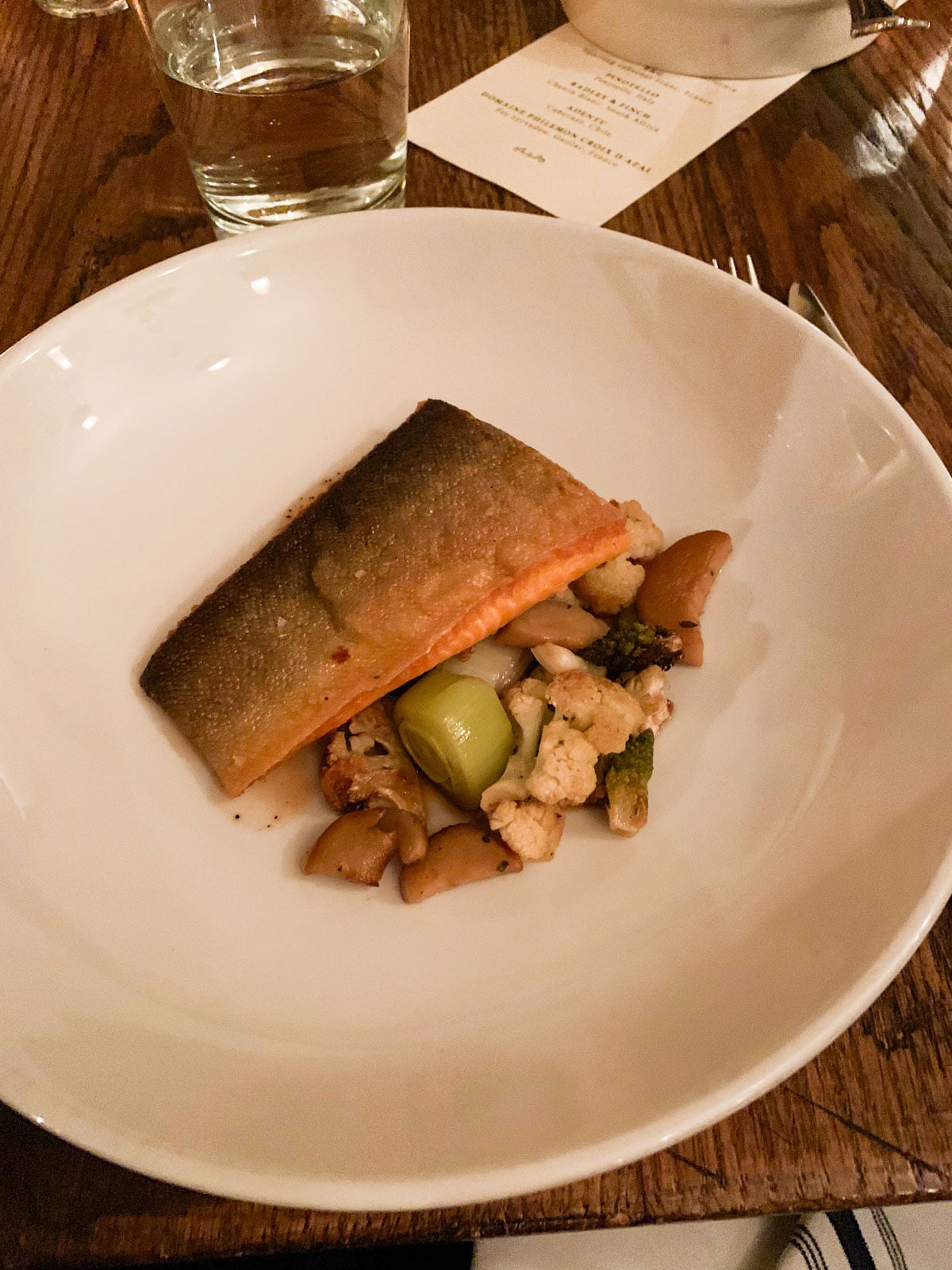 FNCE 2019 - salmon vegetables - SNP event