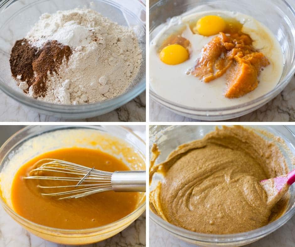 how to make pumpkin oat flour bread