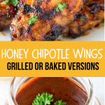 honey chipotle wings