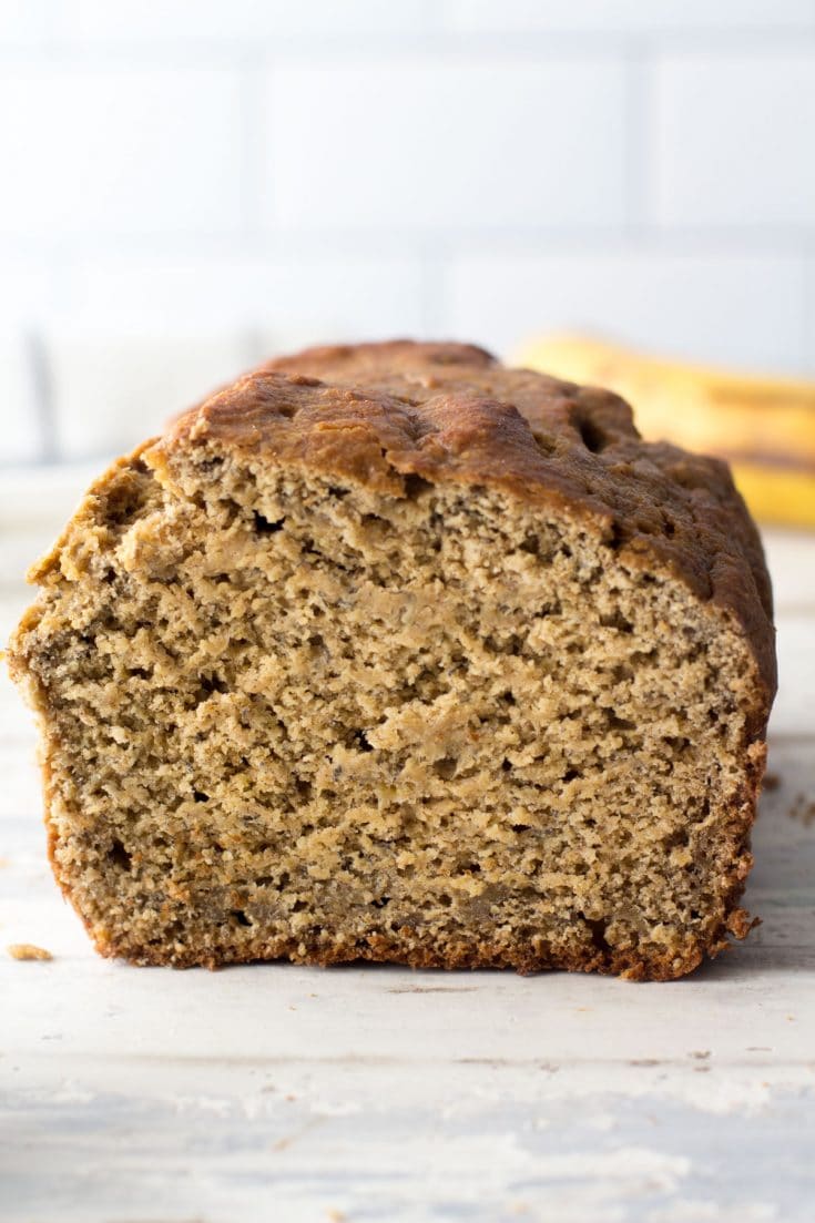 Oat Flour Banana Bread - Hungry Hobby