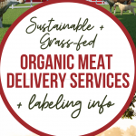 organic meat delivery services pin