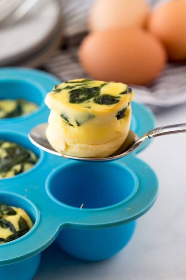 Spinach Gruyere Instant Pot Egg Bites Hungry Hobby