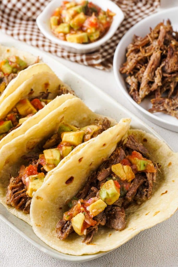 Slow Cooker Beef Carnitas - Hungry Hobby