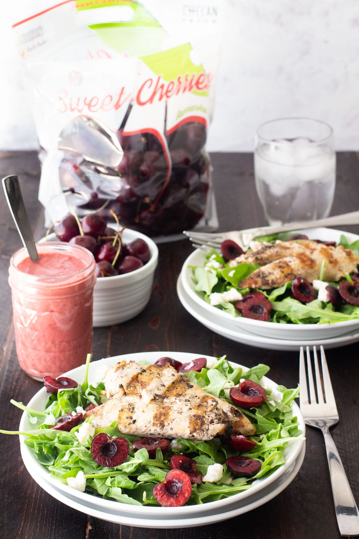 fresh cherry salads