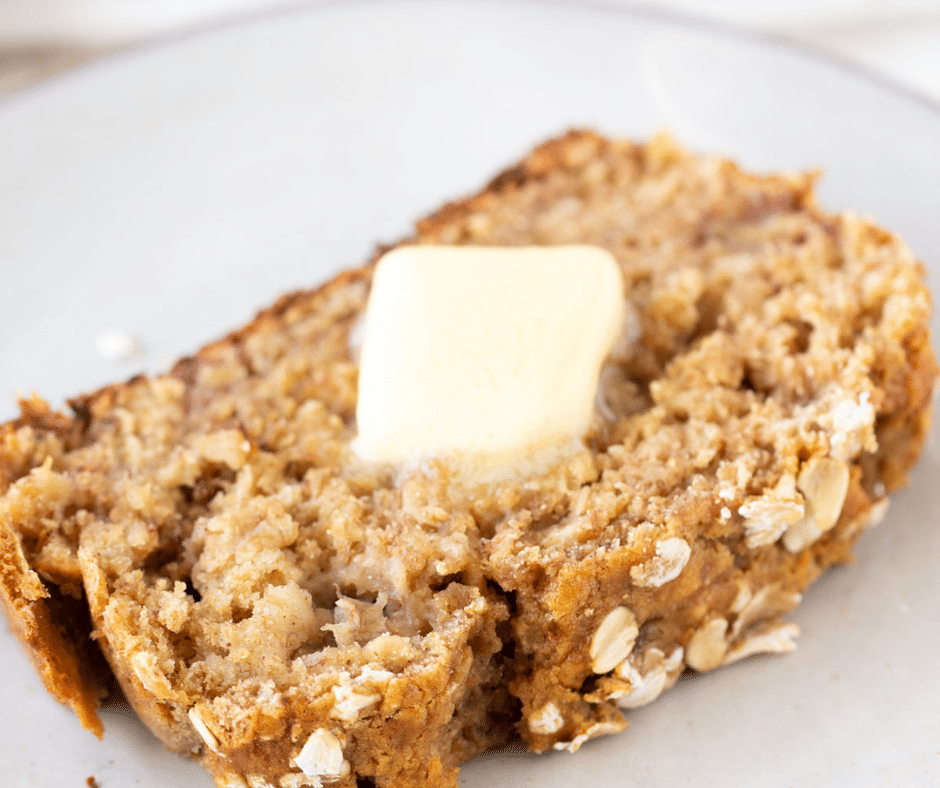 Banana Oatmeal Bread - Hungry Hobby