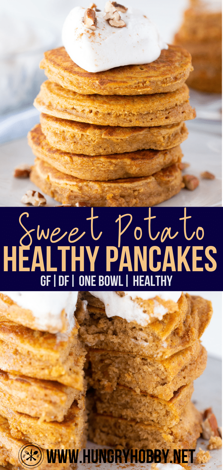 healthy sweet potato pancakes PIN
