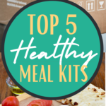 meal kit delivery PIN with box and example food