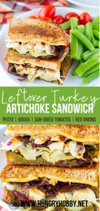 The BEST Leftover Turkey Sandwich - Hungry Hobby