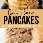 Oat Flour Pancakes PIN