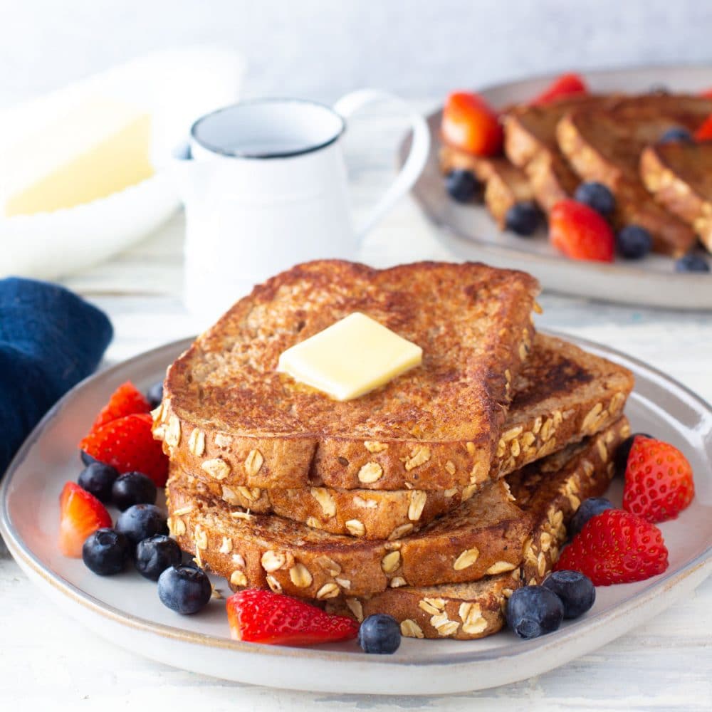 Egg White French Toast - Hungry Hobby