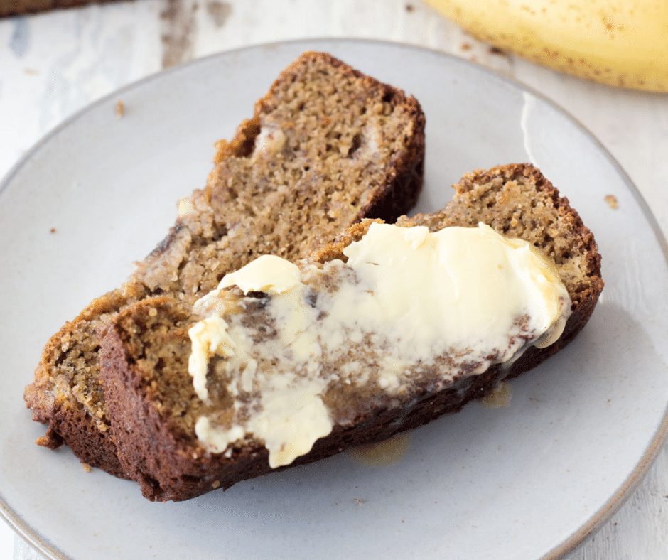 Almond Flour Banana Bread - Hungry Hobby