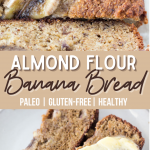almond flour banana bread PIN