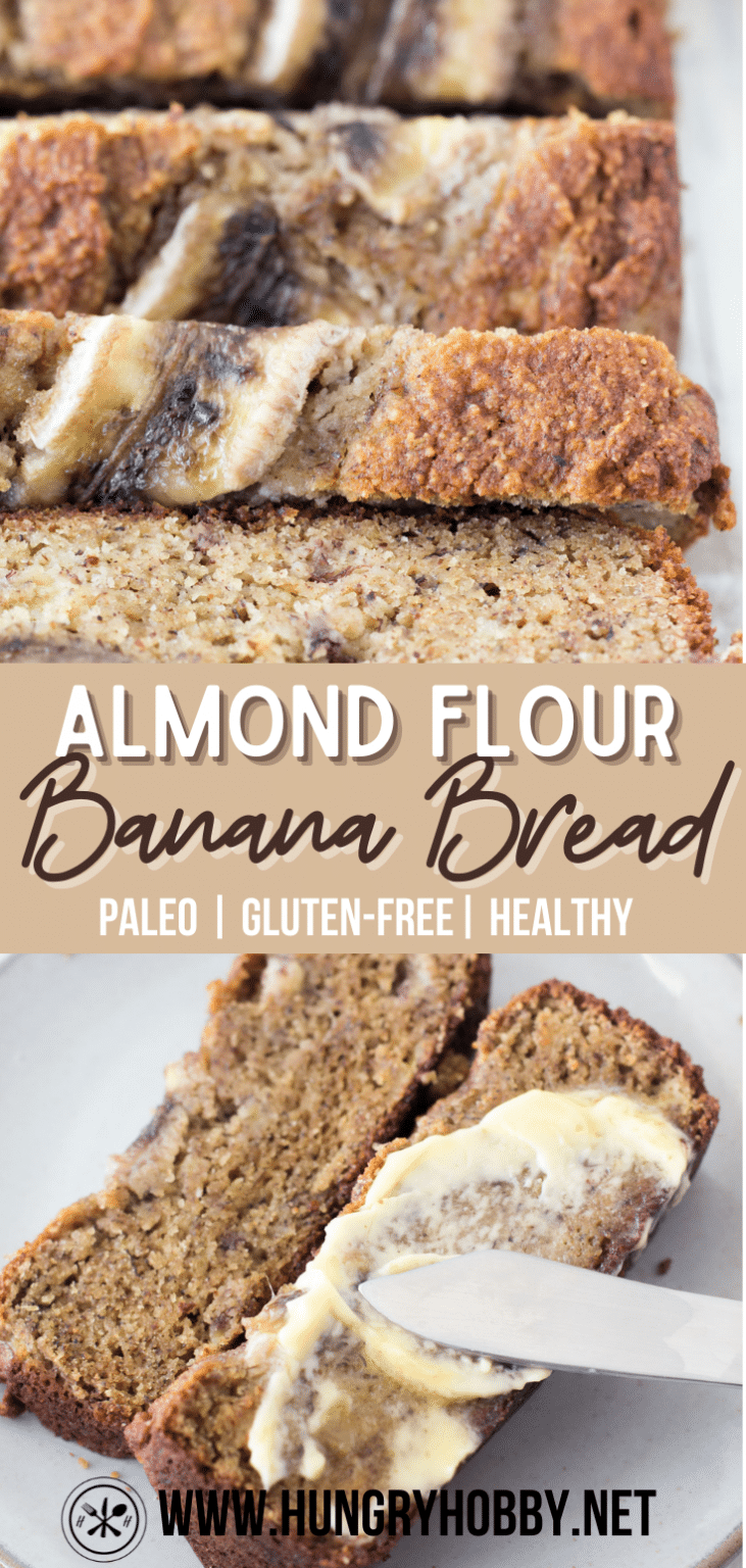 Almond Flour Banana Bread - Hungry Hobby