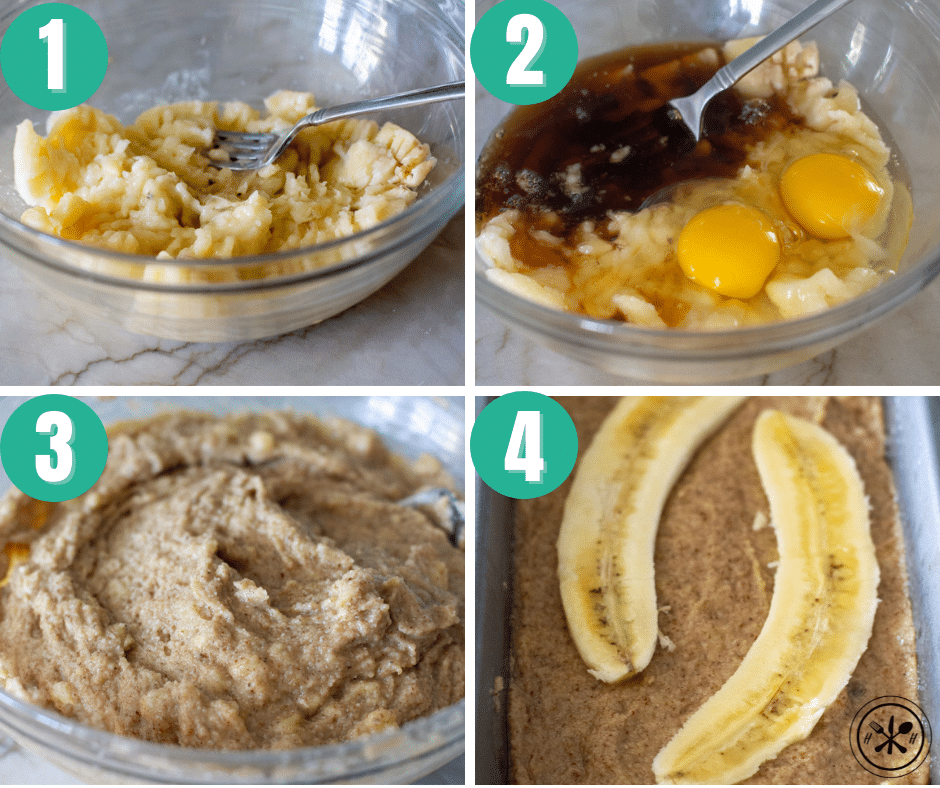 how to make almond flour banana bread