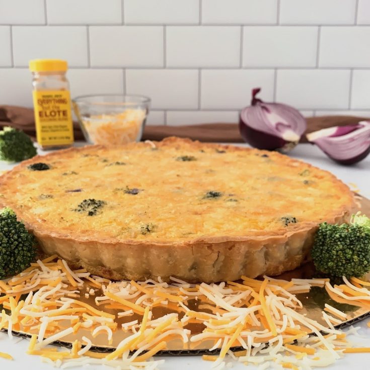 Image for Mexcian Chicken & Broccoli Quiche Tart