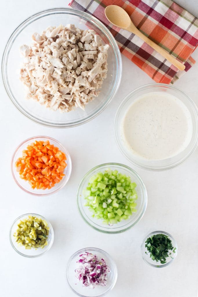 Leftover Turkey Salad Recipe (Gluten-Free, Dairy-Free) - Hungry Hobby