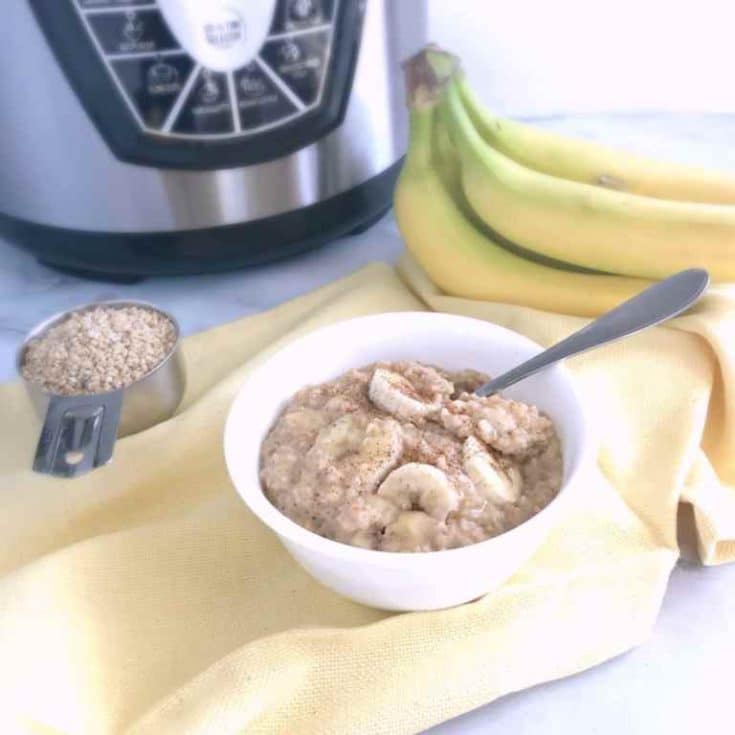 Image for Pressure Cooker Peanut Butter Steel Cut Oats