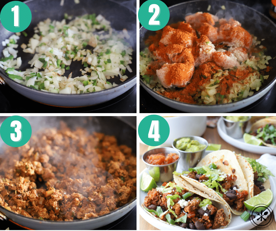 how to make chicken taco meat 