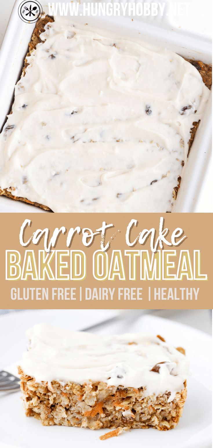 carrot cake baked oatmeal
