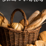 bread basket with text grocery shopping 101