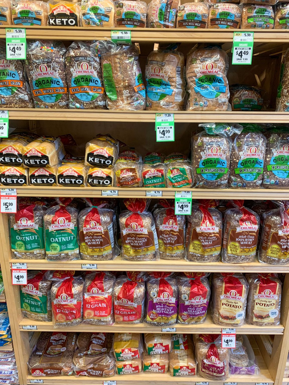 Grocery Shopping 101 Bread Aisle Hungry Hobby