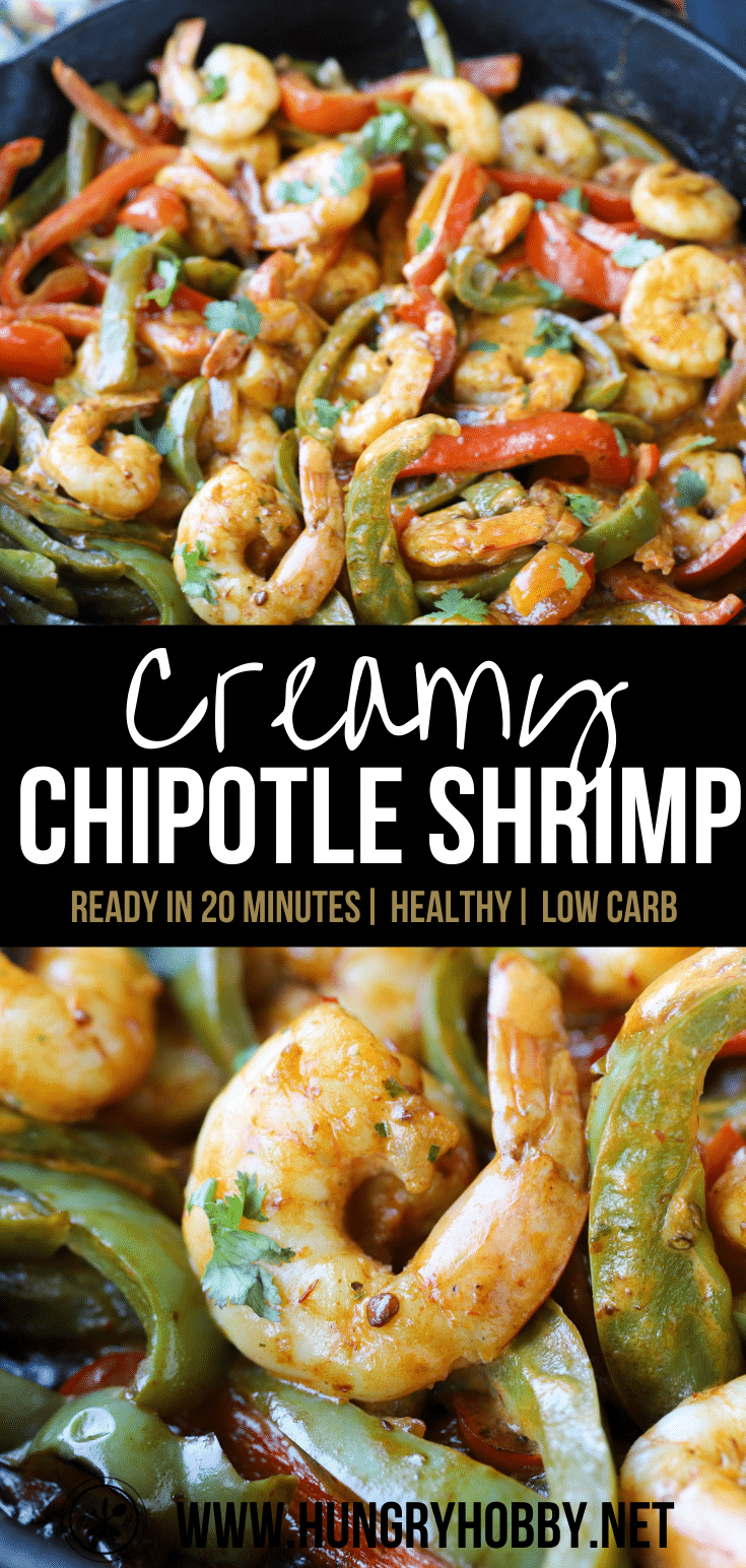 creamy chipotle shrimp