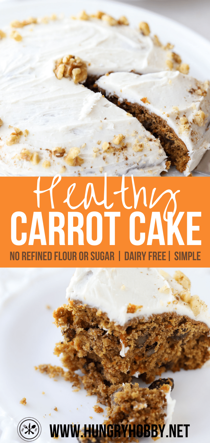 healthy carrot cake