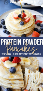Protein Powder Pancakes - Hungry Hobby