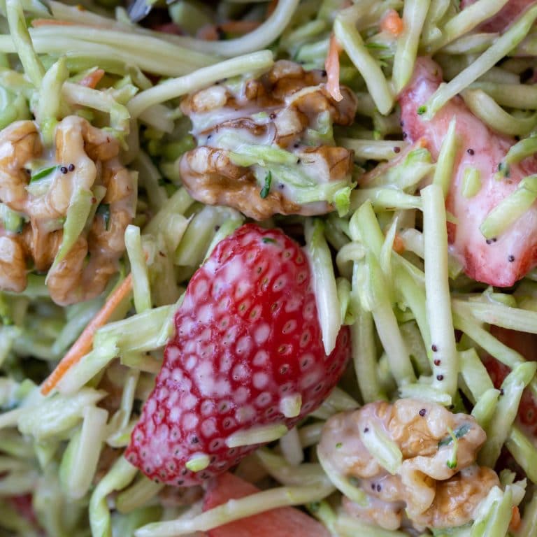 Trader Joes Broccoli Slaw Salad Recipe Hungry Hobby 2730