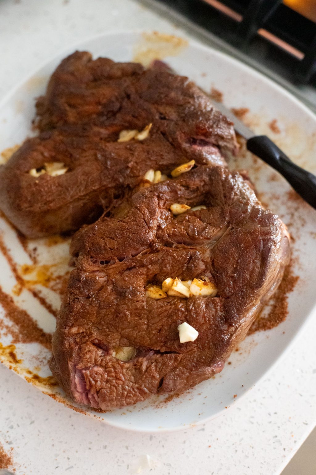 Easy Slow Cooker Shredded BBQ Beef - Hungry Hobby