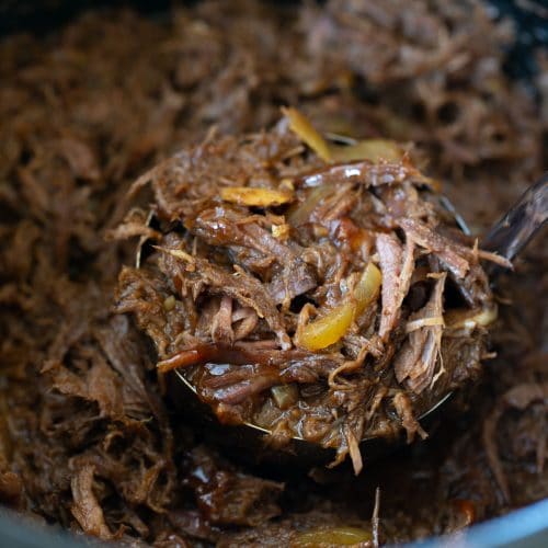 Bbq pulled beef recipe slow cheap cooker