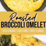 roasted broccoli omelet