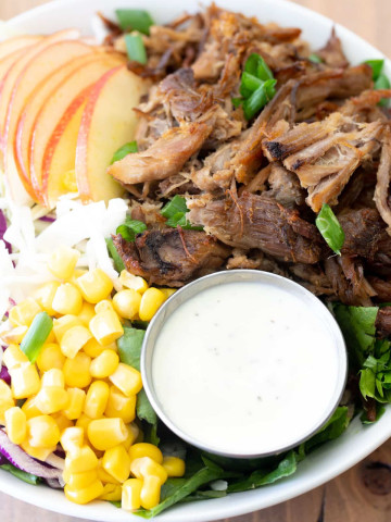 pulled pork salad