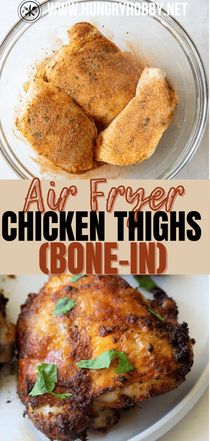 air fryer chicken thighs bone in