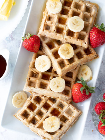 healthy waffle recipe