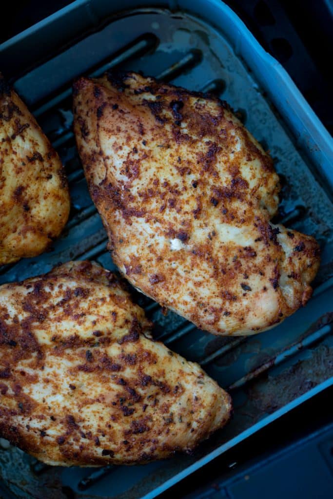 Air Fryer Chicken Breast - No Breading - Hungry Hobby