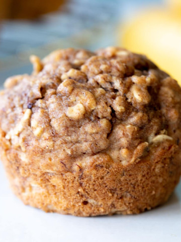 banana oatmeal muffins