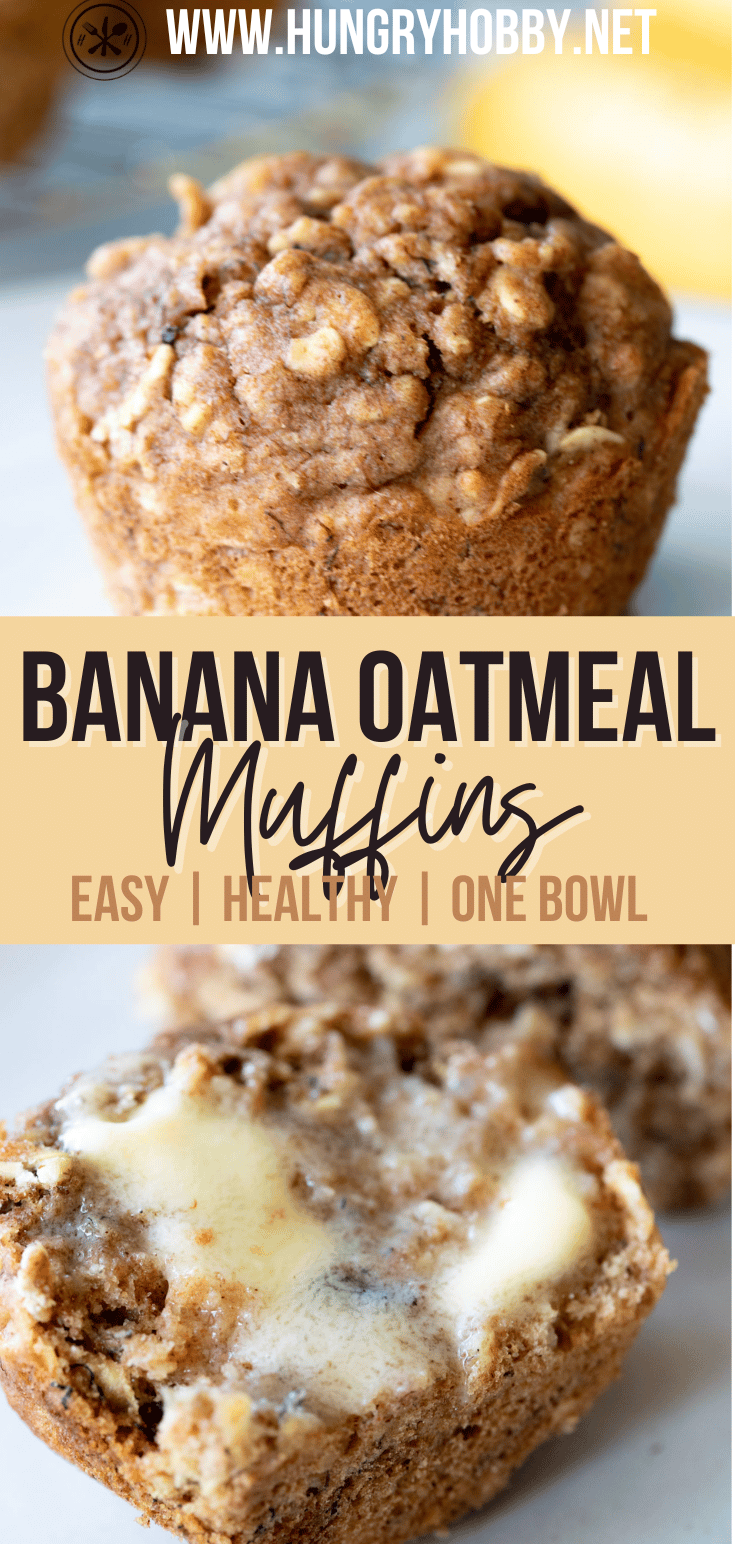 banana oatmeal muffins PIN 